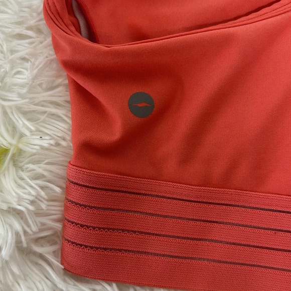 Avia Sports Bra Color is Melon - Picture 3 of 9